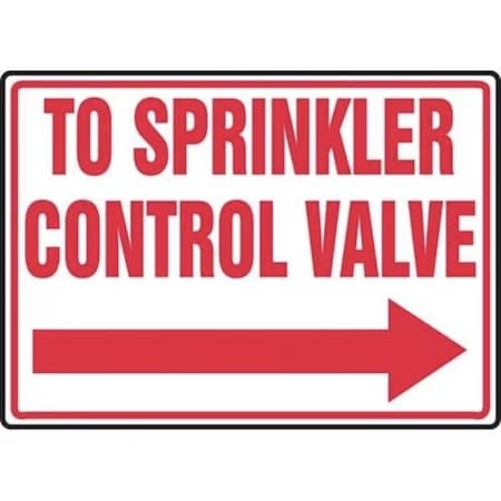 Accuform SAFETY SIGN FIRE EXTINGUISHER 7 in  X MFXG459VP